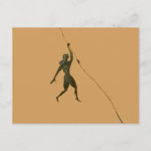 Panopel - Antikes griechisches Vasenriss mit Klett Postkarte (Vorderseite)