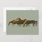 Panoply - Alte griechische Vase Kunstherde von Pfe Postkarte (Vorne/Hinten)