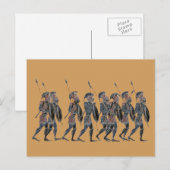 Panoply - Antike griechische Hoffnungen auf Bewegu Postkarte (Vorne/Hinten)