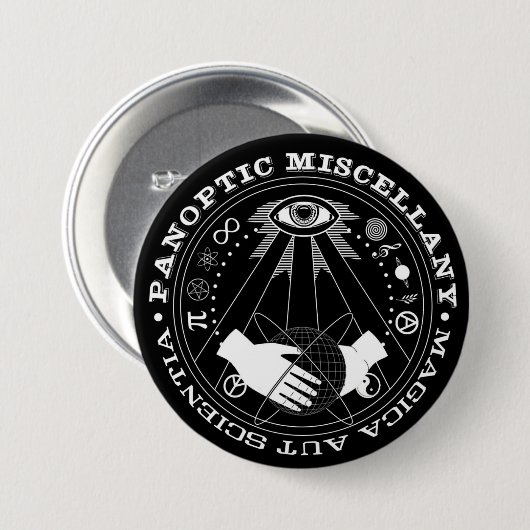 Panoptic Gemisch-großer Knopf Button (Vorne & Hinten)