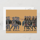 Panopy - Ancient Greece hoplite fight line Postkarte (Vorne/Hinten)