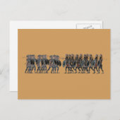 Panopy - antiker griechischer hofflitischer Kampf Postkarte (Vorne/Hinten)