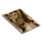 Panorama auf die Londoner Dachterrasse mit Stadtar Notizblock (Rechte Seite)