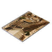 Panorama auf die Londoner Dachterrasse mit Stadtar Notizblock (Linke Seite)