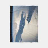 Panorama aus dem Weltraum Highlight Koch Straße Fleecedecke (Vorderseite)