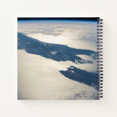 Panorama aus dem Weltraum Highlight Koch Straße Notizblock (Rückseite)