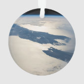 Panorama aus dem Weltraum Highlight Koch Straße Ornament (Rückseite)