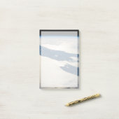 Panorama aus dem Weltraum Highlight Koch Straße Post-it Klebezettel (Auf Schreibtisch)