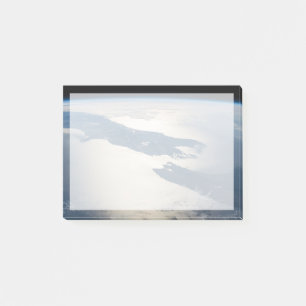 Panorama aus dem Weltraum Highlight Koch Straße Post-it Klebezettel