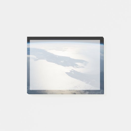 Panorama aus dem Weltraum Highlight Koch Straße Post-it Klebezettel (Vorderseite)