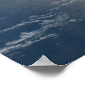 Panorama aus dem Weltraum Highlight Koch Straße Poster (Ecke)