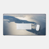 Panorama aus dem Weltraum Highlight Koch Straße Schreibtischunterlage (Tastatur & Maus)