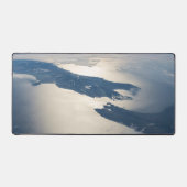 Panorama aus dem Weltraum Highlight Koch Straße Schreibtischunterlage (Vorderseite)