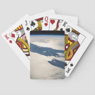 Panorama aus dem Weltraum Highlight Koch Straße Spielkarten