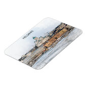 Panorama-Aussicht auf Helsinki Magnet (Linke Seite)