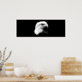 Panorama Bald Eagle American Eagle Poster Print (Küche)