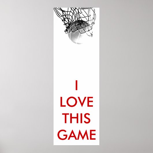Panorama Basketball Poster (Vorne)