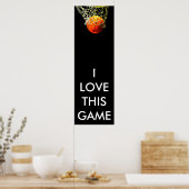 Panorama Basketball Poster (Küche)