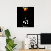 Panorama Basketball Poster (Heimbüro)