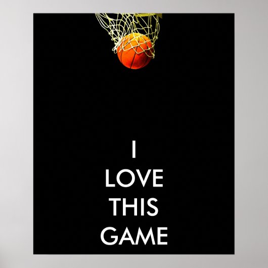 Panorama Basketball Poster (Vorne)