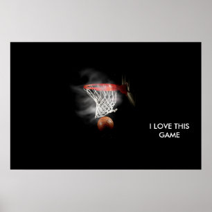 Panorama Basketball Poster