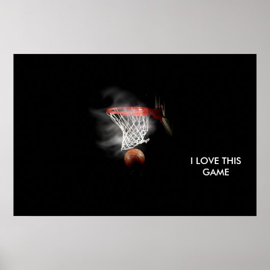 Panorama Basketball Poster (Vorne)