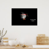 Panorama Basketball Poster (Küche)