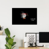 Panorama Basketball Poster (Heimbüro)