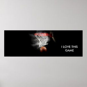 Panorama Basketball Poster