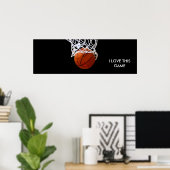 Panorama Basketball Poster (Heimbüro)