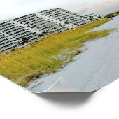Panorama Beach Foto II Poster (Ecke)