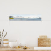 Panorama Beach Foto II Poster (Küche)