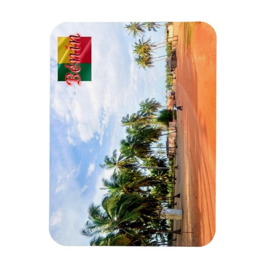 Panorama BENIN - Magnet (Vertikal)
