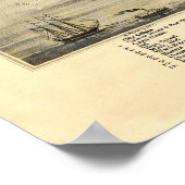 Panorama Birds Augen Blick auf Portsmouth NH 1877 Poster (Ecke)