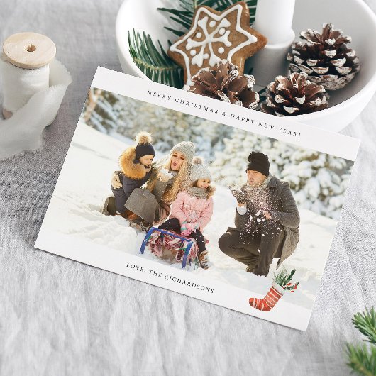 Panorama Chic H Foto - Weihnachts-Strumpf