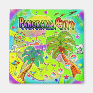 Panorama City Mind Focus Magnet