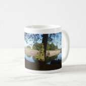 Panorama City Walls & Row Boats Tasse Kaffee (VorderseiteRechts)