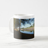 Panorama City Walls & Row Boats Tasse Kaffee (Vorderseite Links)