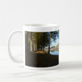 Panorama City Walls & Row Boats Tasse Kaffee (Links)