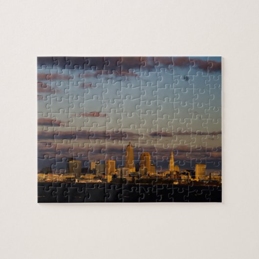 Panorama Cleveland Skyline Puzzle (Horizontal)