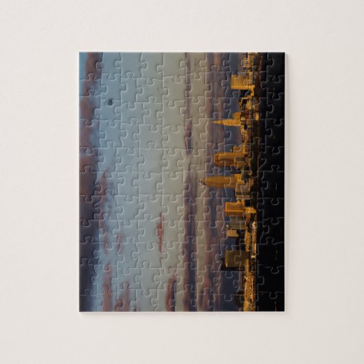 Panorama Cleveland Skyline Puzzle (Vertikal)