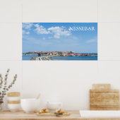 Panorama der alten Nessebar. Bulgarien Poster (Küche)