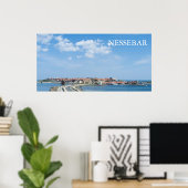 Panorama der alten Nessebar. Bulgarien Poster (Heimbüro)