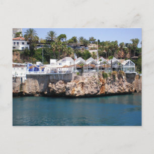 Panorama der Altstadt von Antalya Postkarte