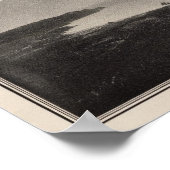 Panorama der Bucht von Presidio Golden Gate Poster (Ecke)