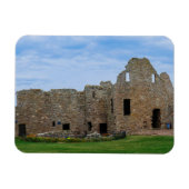 Panorama der Burg Dunnottar in Aberdeenshire, Sco Magnet (Horizontal)