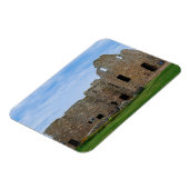 Panorama der Burg Dunnottar in Aberdeenshire, Sco Magnet (Linke Seite)