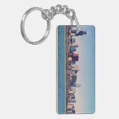 Panorama der Chicago-Skyline Schlüsselanhänger (Vorderseite links)
