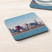 Panorama der Chicago-Skyline Untersetzer (Linke Seite)
