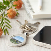 Panorama der historischen Altstadt von Bamberg, De Schlüsselanhänger (Seite)